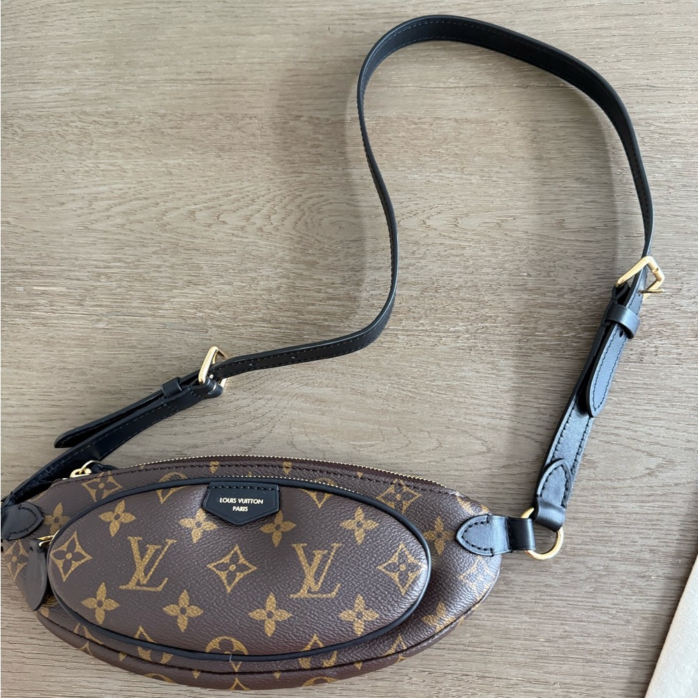 Louis Vuitton Keepit Monogram Brown Belt Bag